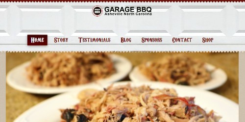 Asheville Website - Garage BBQ