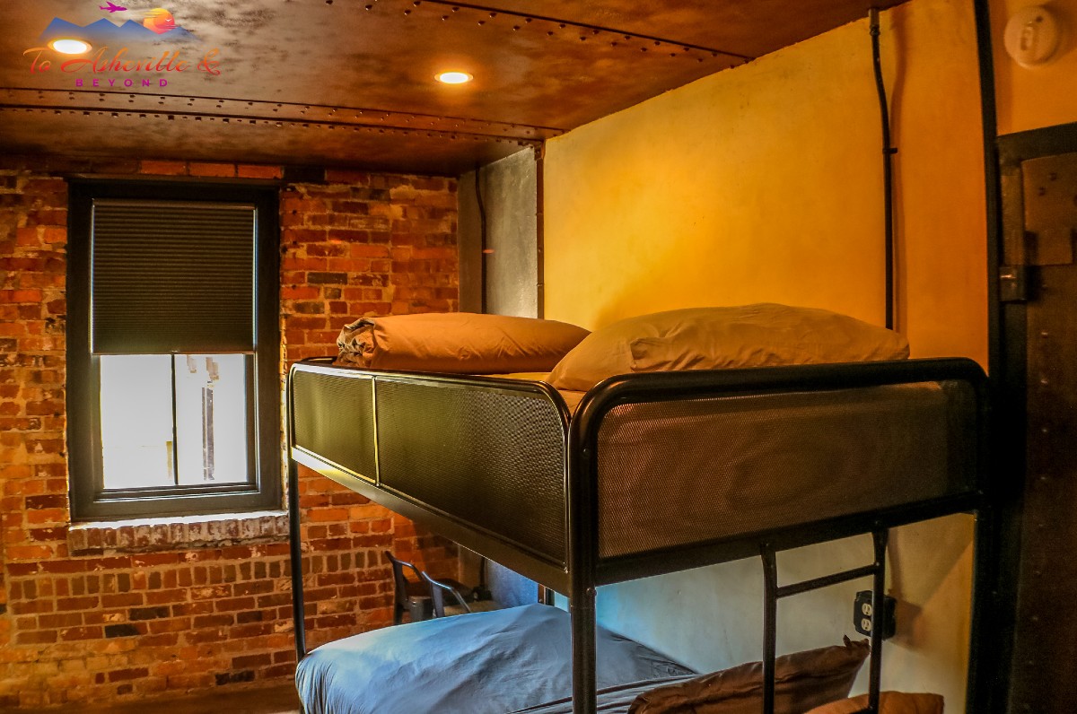 Old Marshall Jail Cell Bunk Bed